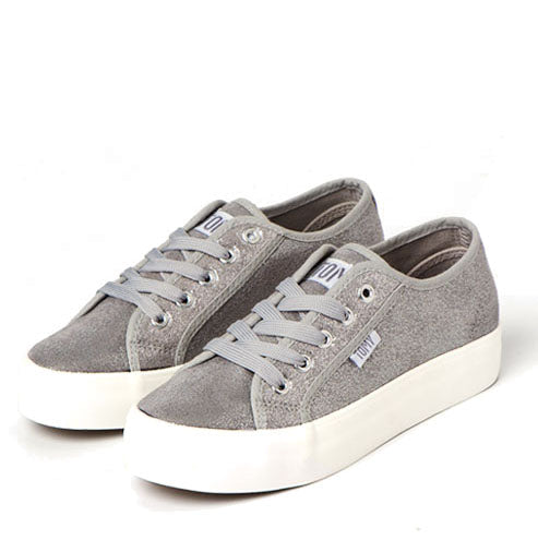 Grey Metallic Pu