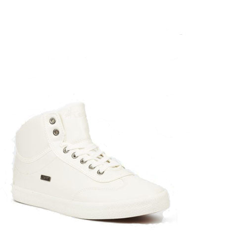 LA 2 Leather Suede White Boys